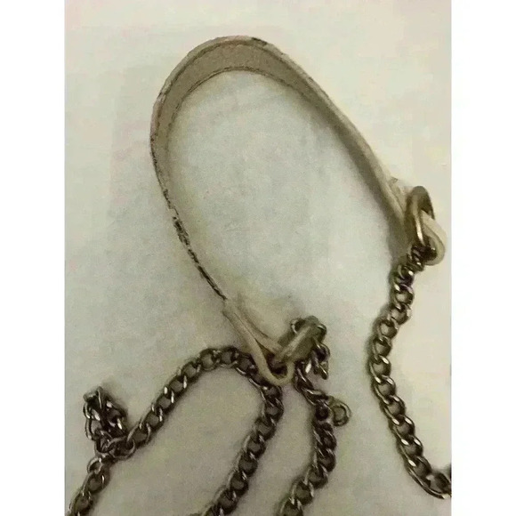 Charming Charlie Red Lips Sunglasses Face Crossbody Chain Handbag - Picture 7 of 9